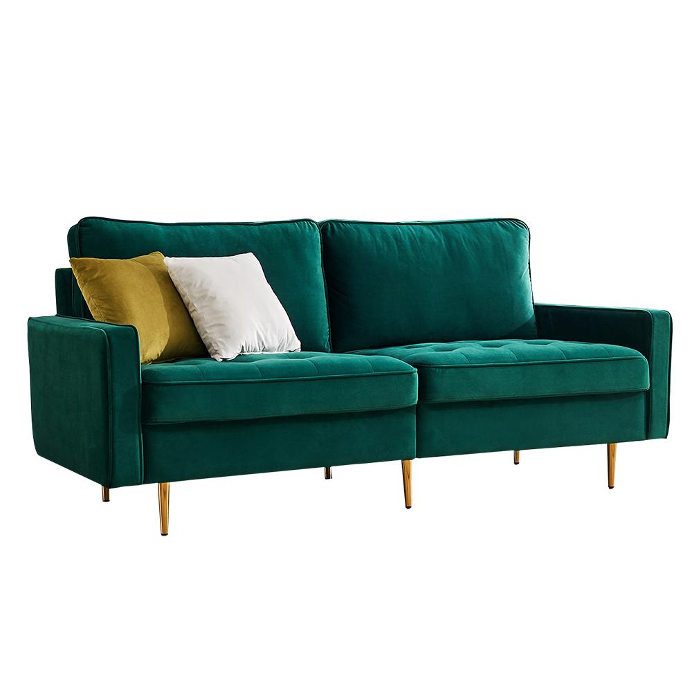 LAST™ Madagascan Emerald Velvet Sofa