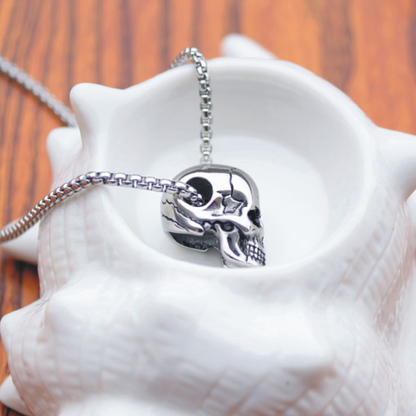 LAST Titanium Steel "Skull" Necklace