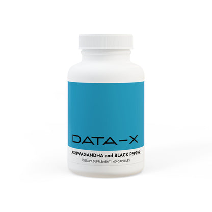 DATA-X Ashwagandha and Black Pepper Supplement (60 capsules)