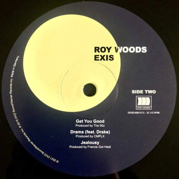 "Roy Woods" EXIS Vinyl