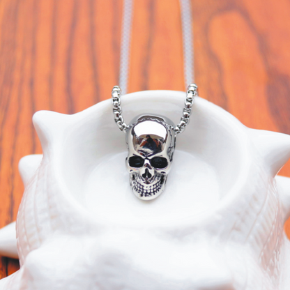 LAST Titanium Steel "Skull" Necklace