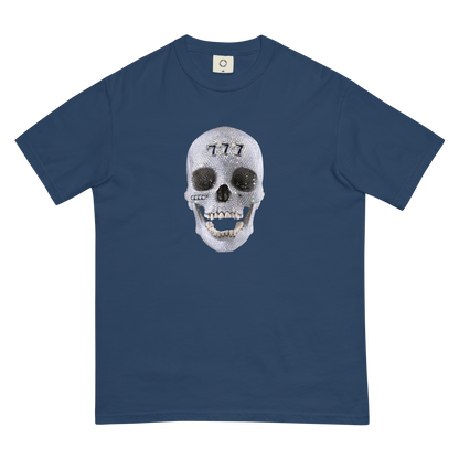 777 "Crystal Skull" garment-dyed heavyweight t-shirt