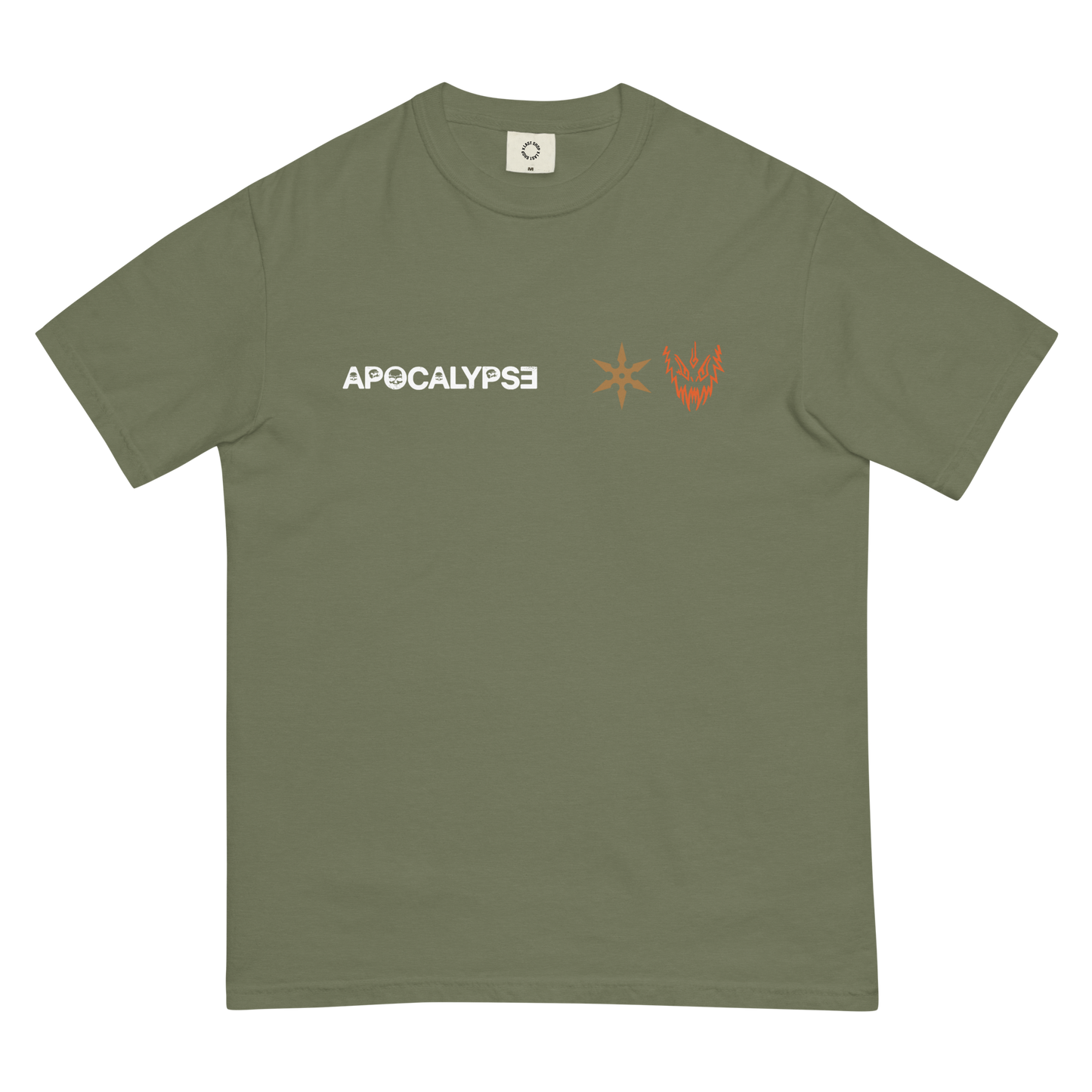 WeardoZ x APOCALYPSE garment-dyed heavyweight t-shirt