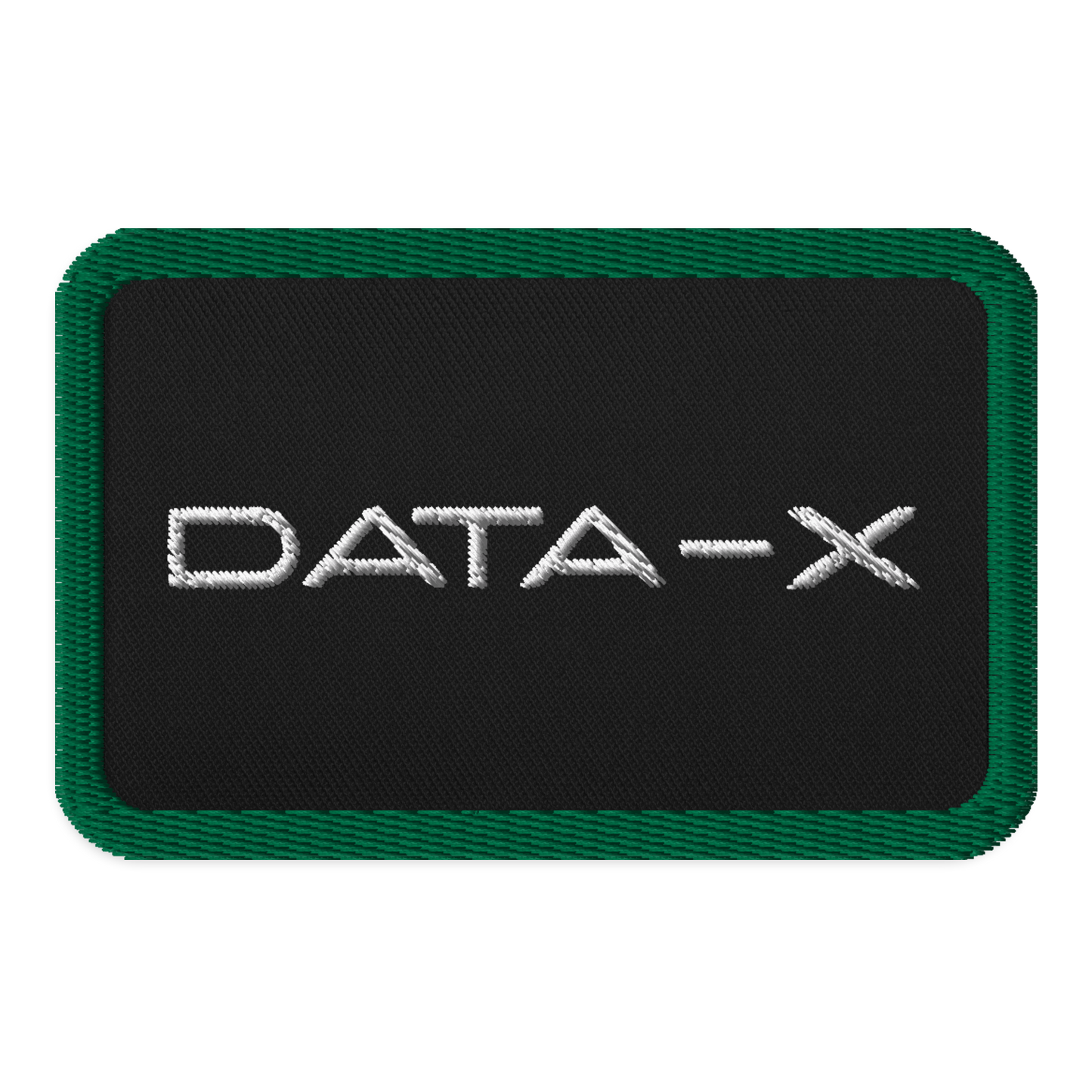 DATA-X Embroidered patch