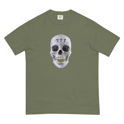 777 "Crystal Skull" garment-dyed heavyweight t-shirt