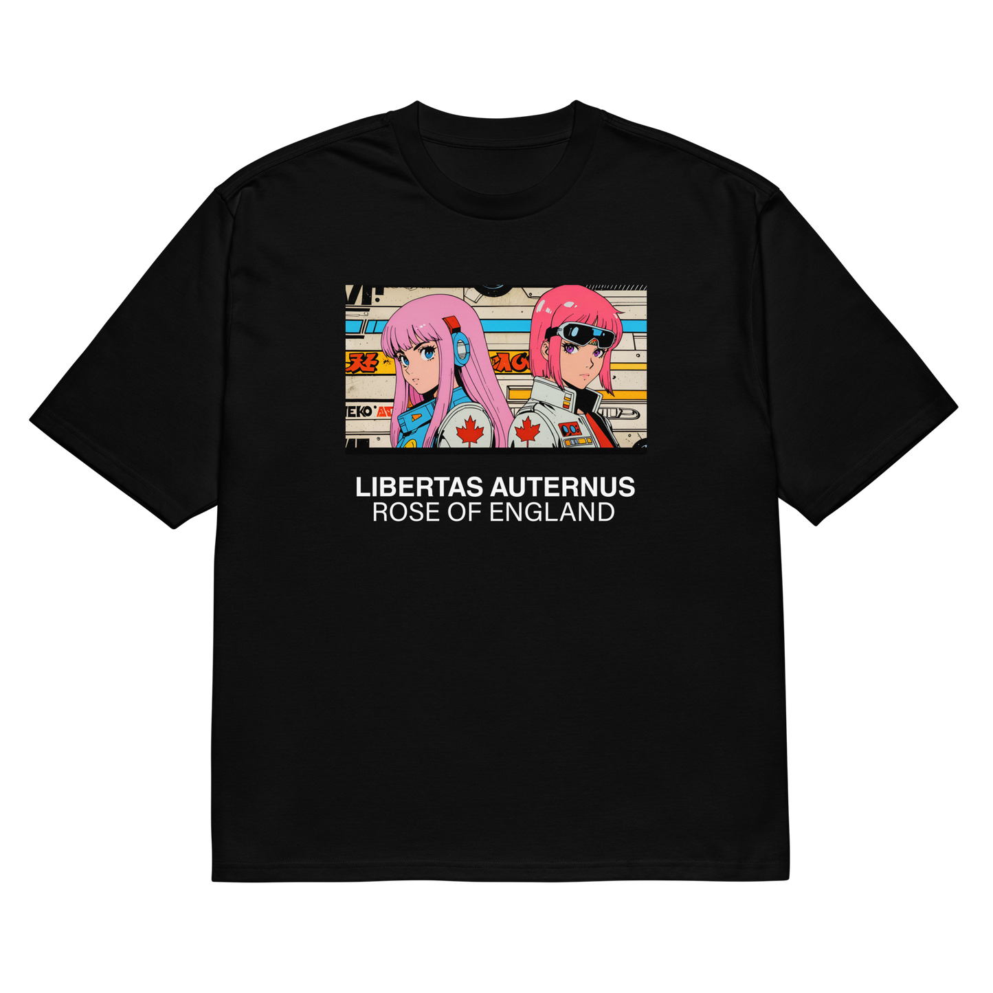 ROE x LAST "LIBERTAS" Oversized heavyweight T