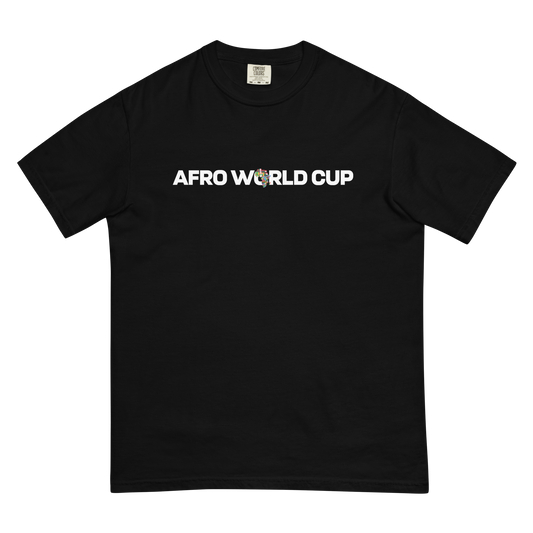 LAST x AFRO WORLD CUP garment-dyed heavy T