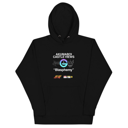 WEARDOZ "Castle Views" Black Hoodie