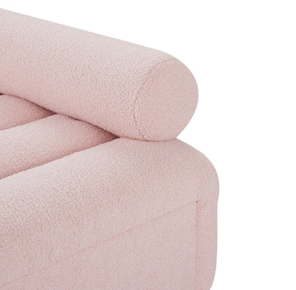 LAST™ Snow Pink Modern End of Bed Bench