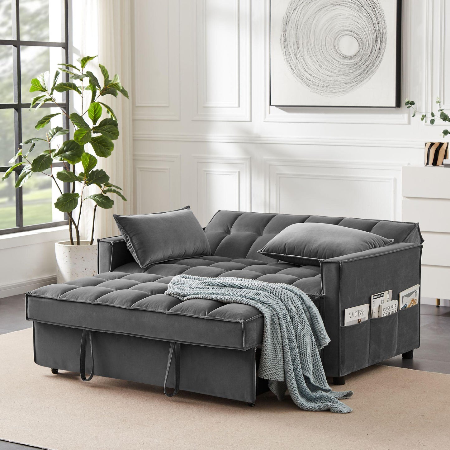 LAST™ Ash Grey Sofa Bed