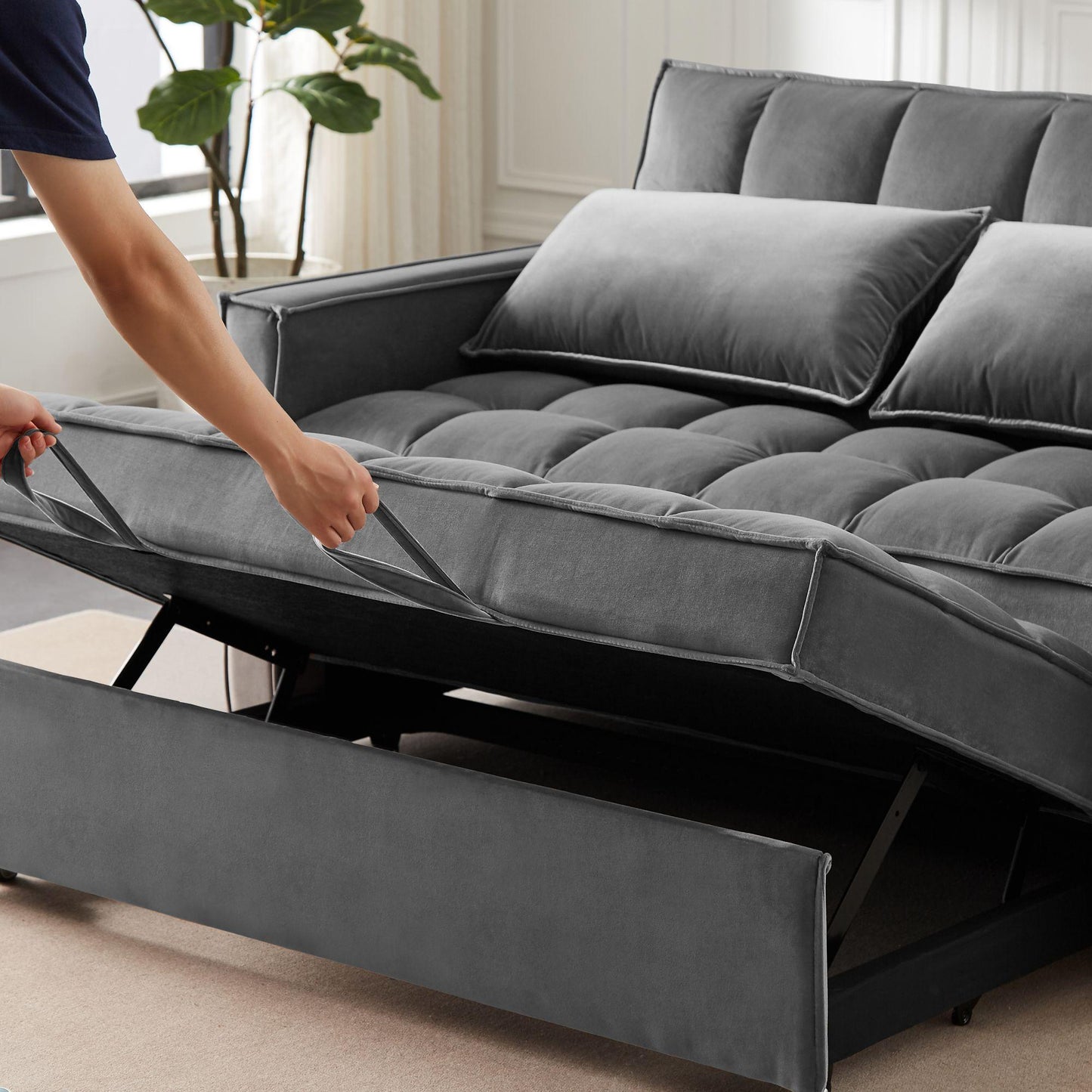 LAST™ Ash Grey Sofa Bed