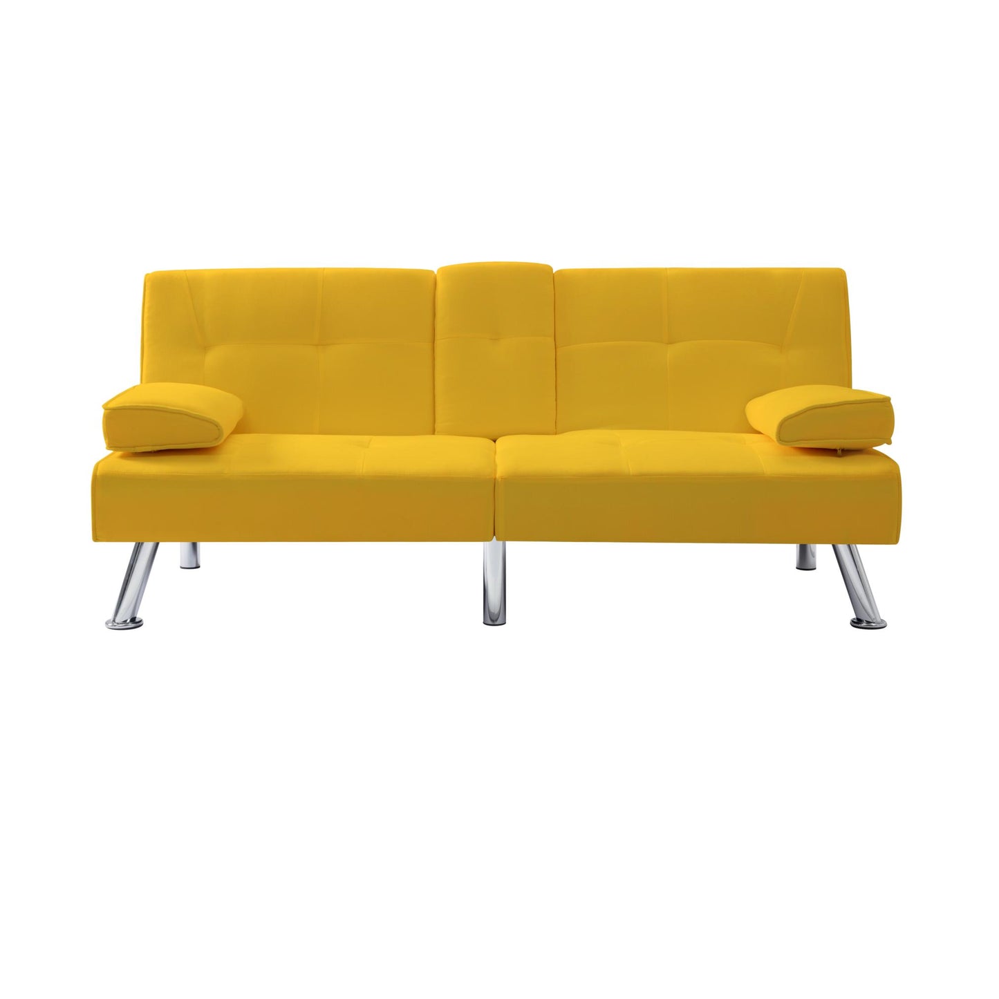 LAST™ Yellow Futon sofa bed