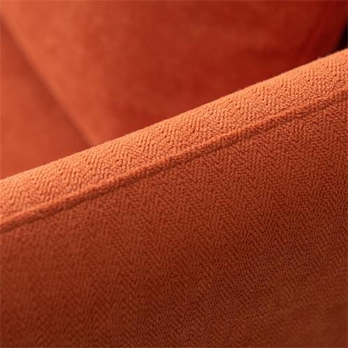 LAST™ Orange Cotton Linen Armchair