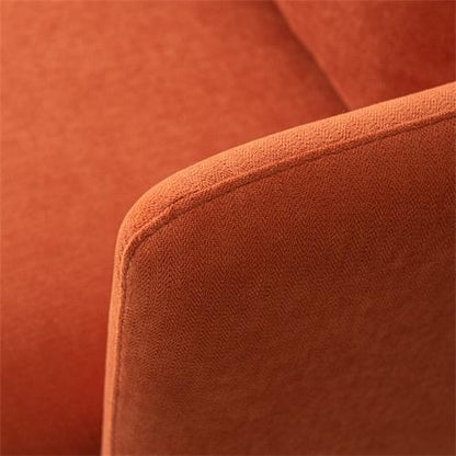 LAST™ Orange Cotton Linen Armchair