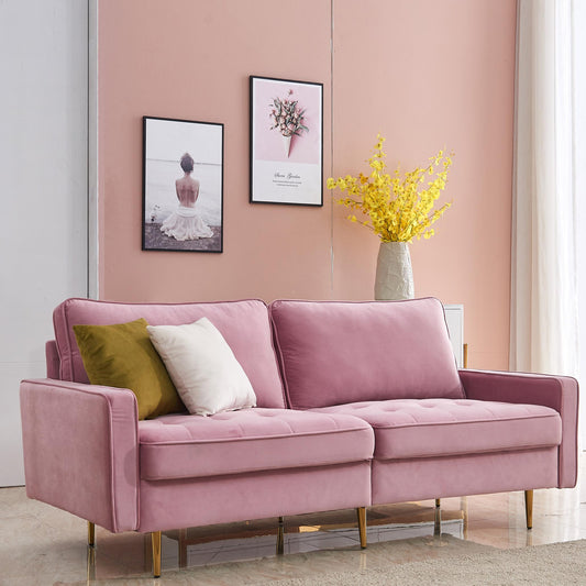 LAST™ Modern Velvet Pink Sofa