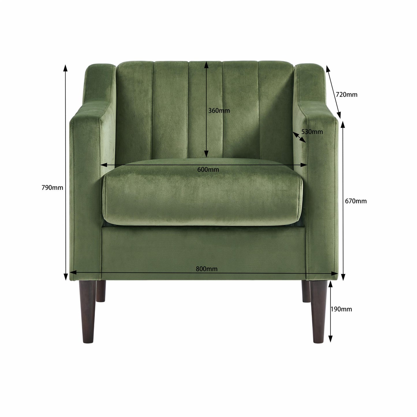 LAST™ Modern sofa side chair