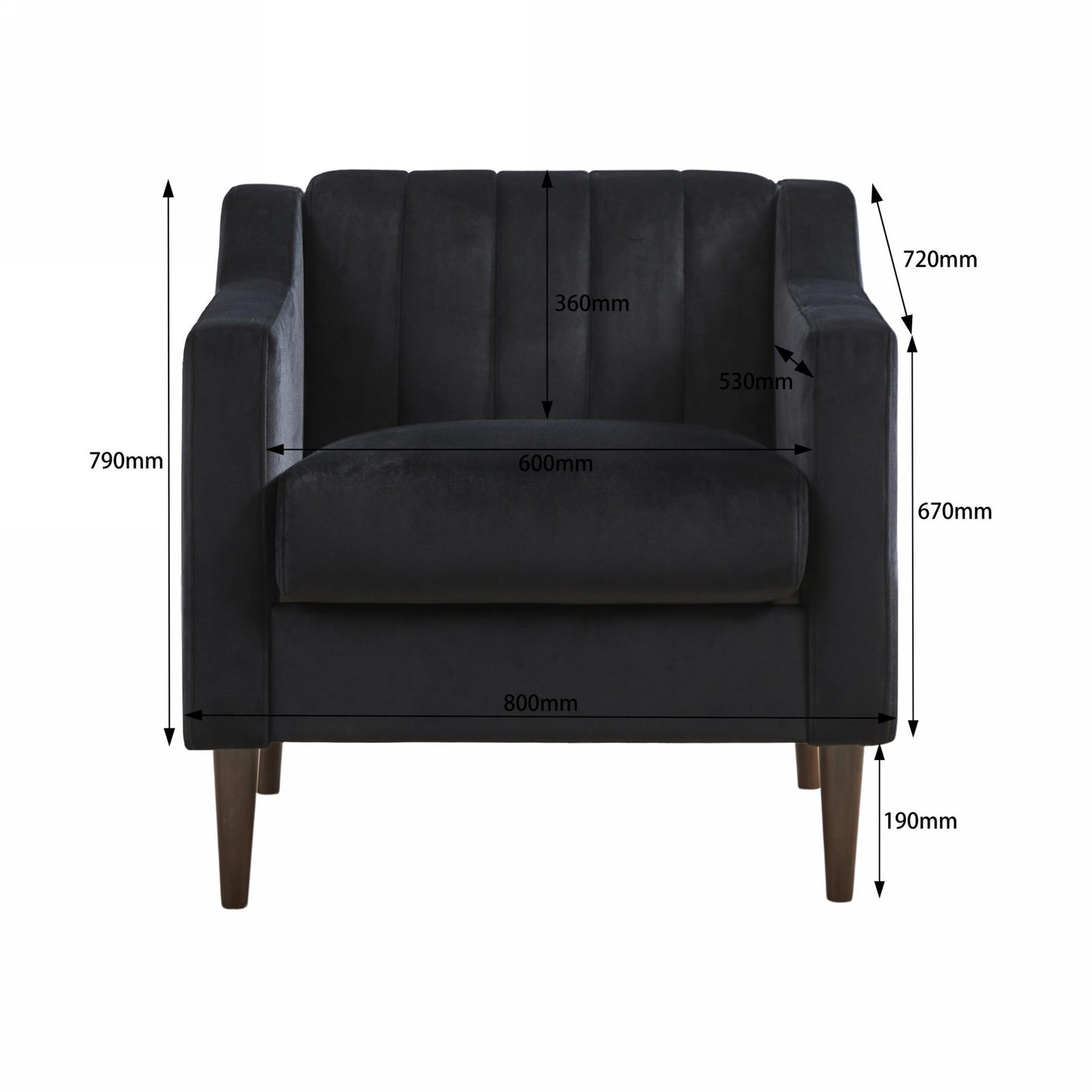 LAST™ Modern sofa side chair