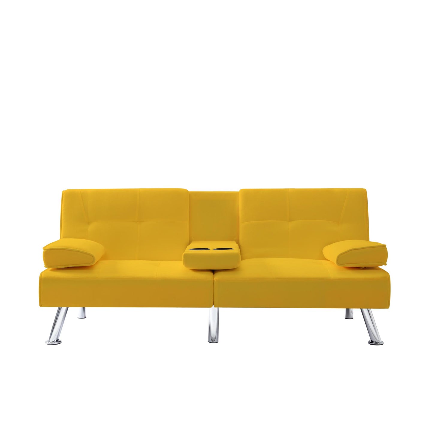 LAST™ Yellow Futon sofa bed