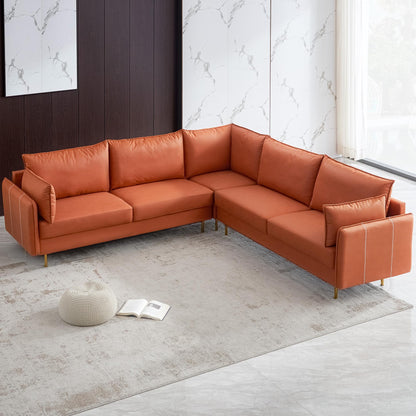 LAST™ Corner Sectional Technical Leather Sofa