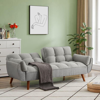 LAST™ "Vivian" Grey Fabric Sofa