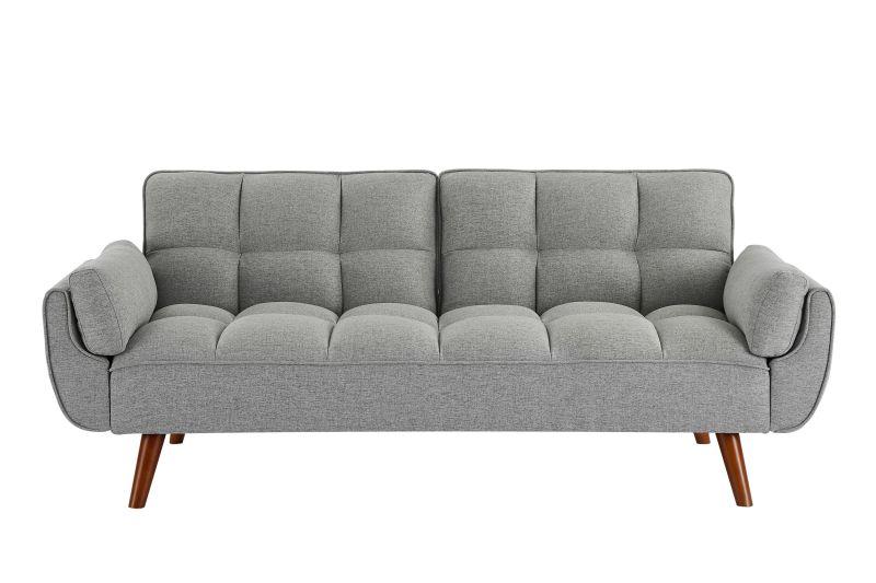 LAST™ "Vivian" Grey Fabric Sofa