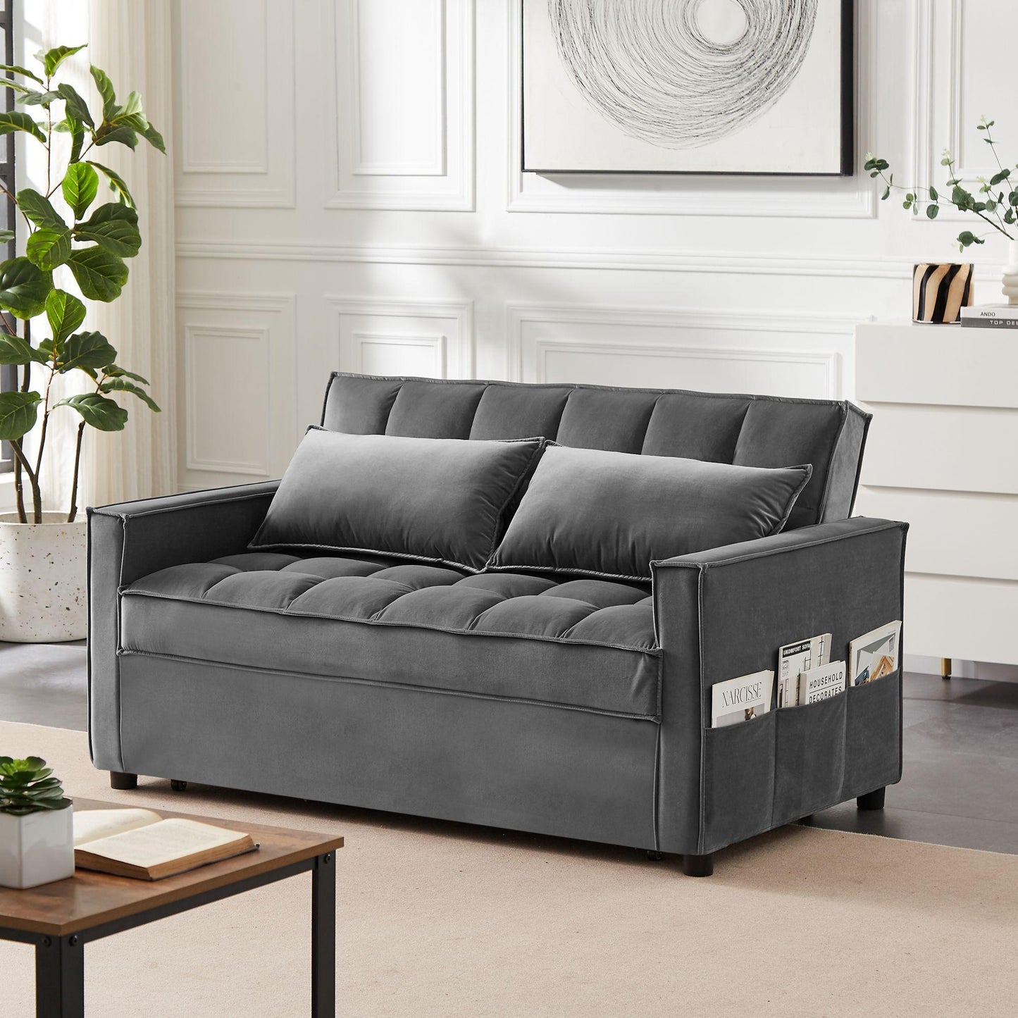 LAST™ Ash Grey Sofa Bed